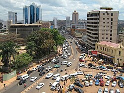 View from 7th floor on Crane Chambers at Kampala road - panoramio